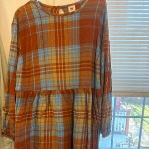 Lucy and Yak Maeve Tartan Dress UK18 US 14